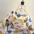 Kids Jacket Outerwear Dinosaurs Pattern Boys Coats Long Sleeve Kids Coat Casual Style Clothes For Boys. 