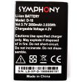 Symphony D18 Mobile Battery 2850 mAh. 