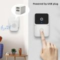 Tuya Smart Video Doorbell WiFi Wireless HD Camerabattery powered camera Security Door Bell Wi-Fi Intercom for Home Apartment.