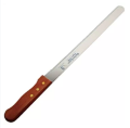 Home republic -14 INCH Cake Knife Stainless Steel Fine-Tooth Knife with Wooden Handle Bread Cutting Tools.