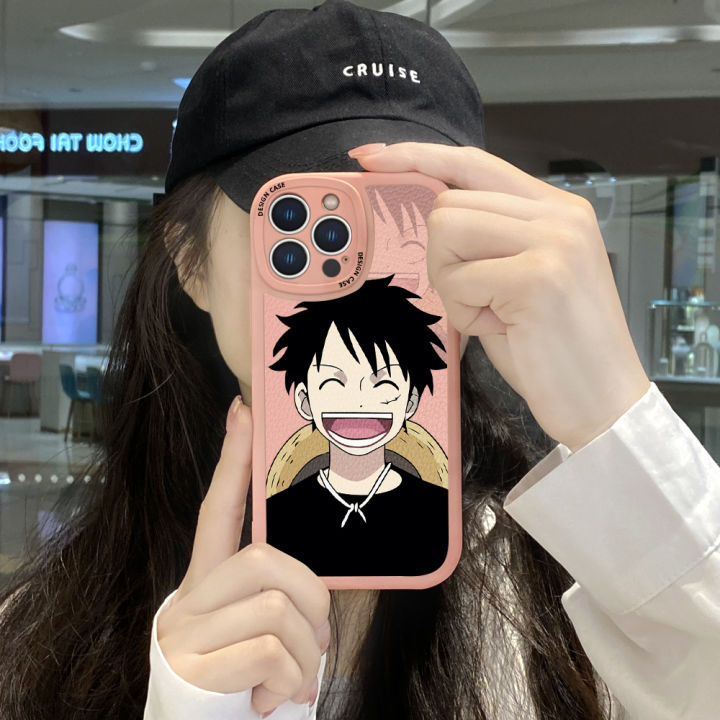 Hontinga%20for%20Samsung%20Galaxy%20A34%205G%20Back%20Cover%20PU%20Leather%20Happy%20Luffy%20Phone%20Case%20Soft%20Silicone%20Edge%20Mobile%20Cover%20-%20Image%205
