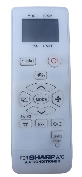 Sharp Air Conditioner Remote Control