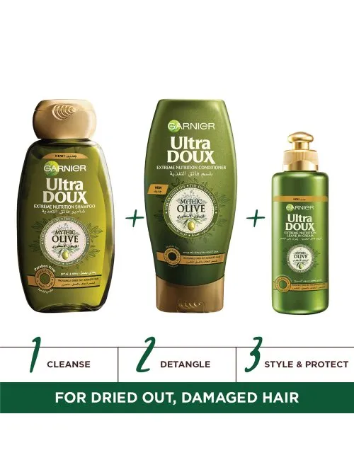 Garnier%20Ultra%20Doux%20Mythic%20Olive%20Shampoo%20400ml%20-%20Image%202