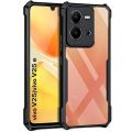 Vivo V25 V25e X80 Lite Phone Cases Xund Cases Clear Raised Edges Protect Camera And Screen Transparent Crystal Ultra Thin Shockproof Covers Durable And Reliable Phone Back Covers.