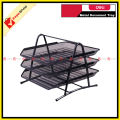 Deli 9181 metal Document trays 3 layer file basket file tray.