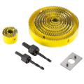 16 Piece Hole Saw Set 19mm to 127mm. 