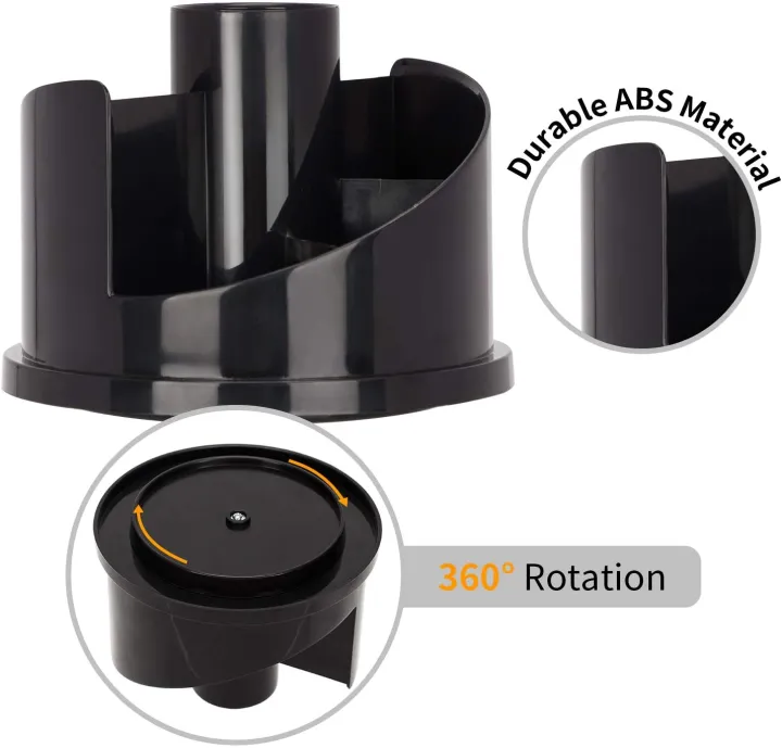 Rotating%20Office%20Supplies%20Organizer%20Set,%20Desk%20Organizer%20Caddy%20Gift%20Set%20Come%20with%20Tape%20Dispenser,%20Pens,%20Stapler,%20Binder%20Clips,%20Sharpener,%20Scissor,%20Eraser,%20Black%20-%20Image%207
