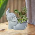 Flower Pot Cartoon Plant Pots for Indoor Plants for Patio Windowsill Garden. 