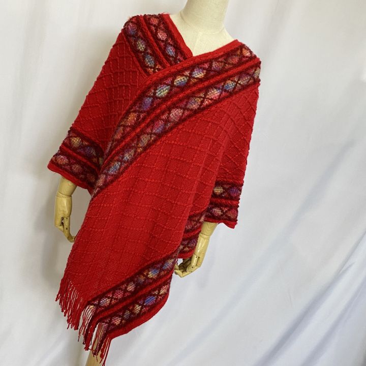 Douyin%20same%20style%202023%20Spring%20and%20Autumn%20New%20Ethnic%20Style%20Pullover%20Irregular%20Retro%20Tassel%20Cloak%20Shawl%20Factory%20Direct%20Sale%20-%20Image%202