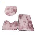 3Pcs Bath Mats Set for Bathroom, with Toilet Cover Bathroom Rug Sets, for under The Sink. 