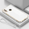 For Huawei nova 3i Case Huawei nova 3 Phone Case INE-LX1 PAR-LX1 Case Nova3 nova 3i Luxury Square Plating Shockproof Back Cover. 