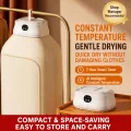 Portable Clothes Dryer for Home & Travel, Mini Compact Electric Cloth Dryer Machine with Hot Air Drying, Quiet Fast-Drying Clothes Drying Machine _styllingshop.