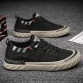 Canvas Men Shoes Comfortable All-match Sneakers Men's Summer Breathable Ice Silk Cloth Casual Walking Shoe Outdoor Sport Loafers BunnyGarden. 
