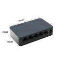【Trending】 Network Switch Mini 5Ports Switch Ethernet 1000Mbps/100Mbps Gigabit High Performance Smart Switcher RJ45 Hub Internet Injector. 