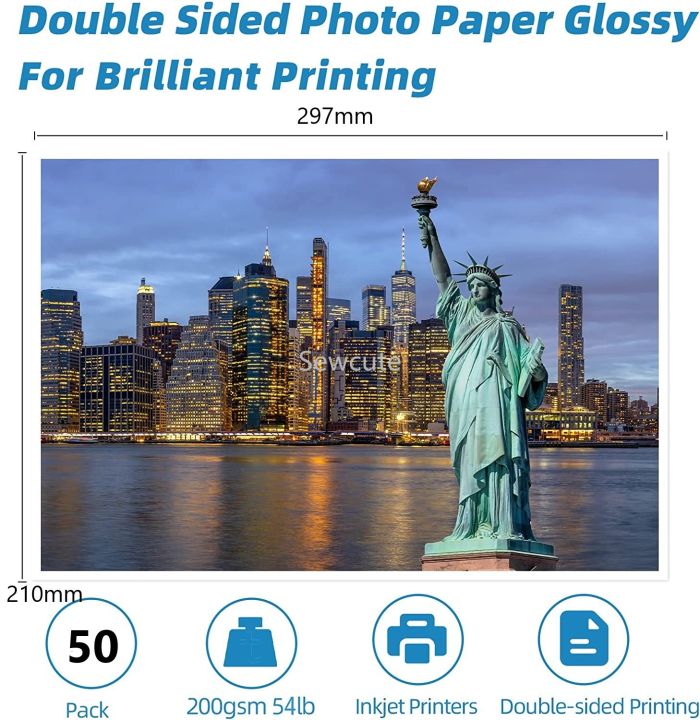 Double%20Sided%20Photo%20Paper%20Glossy%20Inkjet%20for%20Dye%20Ink%20200Gsm%20Value%20Bulk%20Pack%20Picture%20Inkjet%20Printing%20Printer%20-%20Image%202