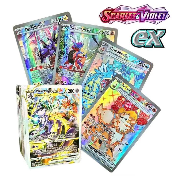 New%20English%20Pokemon%20Cards%20Holographic%20EX%20Vstar%20Vmax%20GX%20Letter%20Rainbow%20Arceus%20Shiny%20Charizard%20Mewtwo%20Evolution%20Collection%20Card%20MuXiaRe%20-%20Image%202