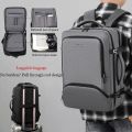17.3''Large Capacity USB Port Multi-functional Business Laptop Backpack For Men Outdoor Travel Bag Oxford Waterproof Schoolbag.
