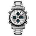 Skmei 1389 Waterproof Stainless Steel Digital Watch - Watch For Men. 