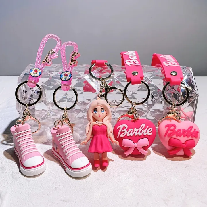 Cartoon%20Barbie%20Pvc%20Keychains%20Pink%20Barbie%20Figure%20Love%20Heart%20Pendant%20Key%20Chains%20Women%20Bag%20Car%20Key%20Holder%20Keyrins%20Accessories%20Gifts%20-%20Image%204