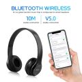 Wireless Headsets Bluetooth 5.0 Earphone 3.5MM Jack Headphones Foldable Noise Reduction Support TF Card For iPhone Xiaomi Huawei.