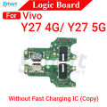 Charging Logic Board For Vivo Y27 4G 5G Charging Port USB Plug PCB Dock Connector Spare parts. 
