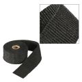 【Toy life hall】5m Fiberglass Heat Exhaust Wrap Motorcycle Car Heat Insulated Wrap Turbo Manifold Heat Wrap Heat Shield Tape. 