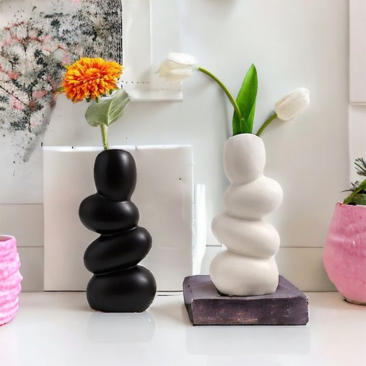 BDYD%20Pabble%20mini%20Vase%20Concrete%20gypsum%20Vase%20Boho%20Decor%20vase%20-%20Image%202