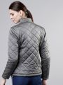 Pantoneclo Premium Quality Women's Padding Jacket - Silver Color. 