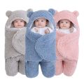 DSZ Discount Store Baby Sleeping Bag Ultra-Soft Fluffy Fleece Newborn Receiving Blanket Infant Boys Girls ClothesSleeping Nursery Wrap Swaddle. 