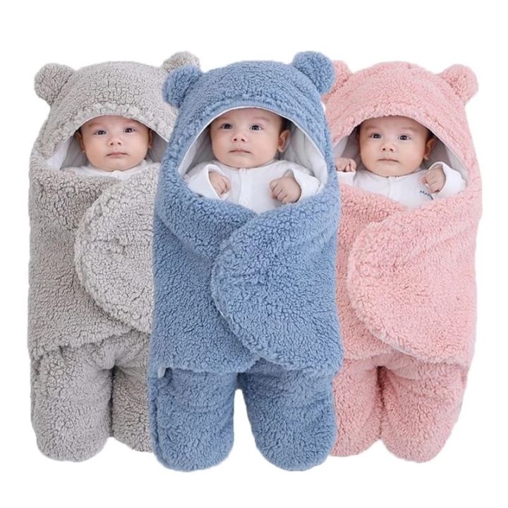 DSZ%20Discount%20Store%20Baby%20Sleeping%20Bag%20Ultra-Soft%20Fluffy%20Fleece%20Newborn%20Receiving%20Blanket%20Infant%20Boys%20Girls%20ClothesSleeping%20Nursery%20Wrap%20Swaddle%20-%20Image%203