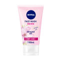 International Poland products Nivea face wash Gentle ( Almond oil ) used for male / Female - 150 ml. 