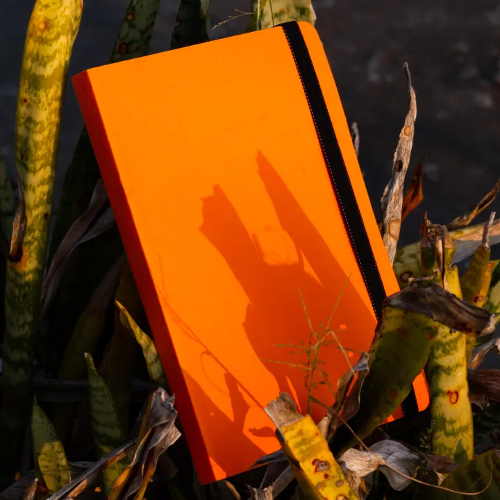 Daily%20Journal%20Orange%20Notebook%20with%20Elastic%20Band%20-%20Image%203