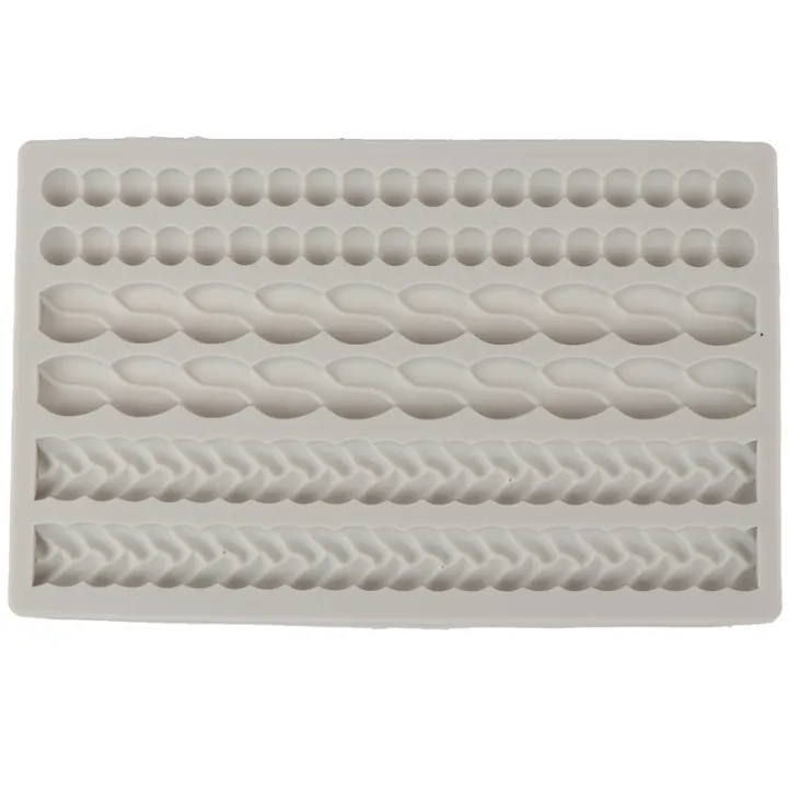 Pearl/Twist/Bra%20Belt%20Fondant%20Silicone%20Mold%20Chocolate%20Cake%20Decorating%20Mould%20-%20Image%202