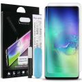 Samsung Galaxy S6 EDGE Plus UV Light Adhesive Tempered Glass Screen Protector -transparent. 