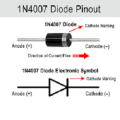 20psc 1N4007 Diode. 