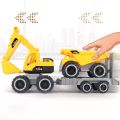 Baby Classic Simulation Engineering Car Toy Excavator Bulldozer Model Tractor Toy Large Size Dump Truck Model Car Toy Kid Gifts. 