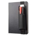 Supplies Adjustable Notebooks Pen Holder Elastic Office Notebooks Pencil Sleeve Leather Detachable Planners Pencil Pouch.