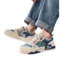 Guochao men's shoes 2023 new summer breathable and versatile niche original casual sneakers with thick soles and anti-slip sports trendy shoes.