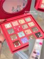 Joocyee Pink Powder Multi-Color Eye Shadow Palette 16 Colors Matte Shimmer Glitter Women Beauty Cosmetic Eye Face Makeup.