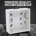 Switch Box / Electric Box /PVC Electric Box /Junction Box (1 gang). 