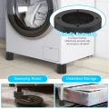 4Pcs Round Furniture Riser Heavy Duty Bed Chair Riser Support 1300lb Anti-Slip Washing Machine Desk Couch Bottom Leg Raiser. 