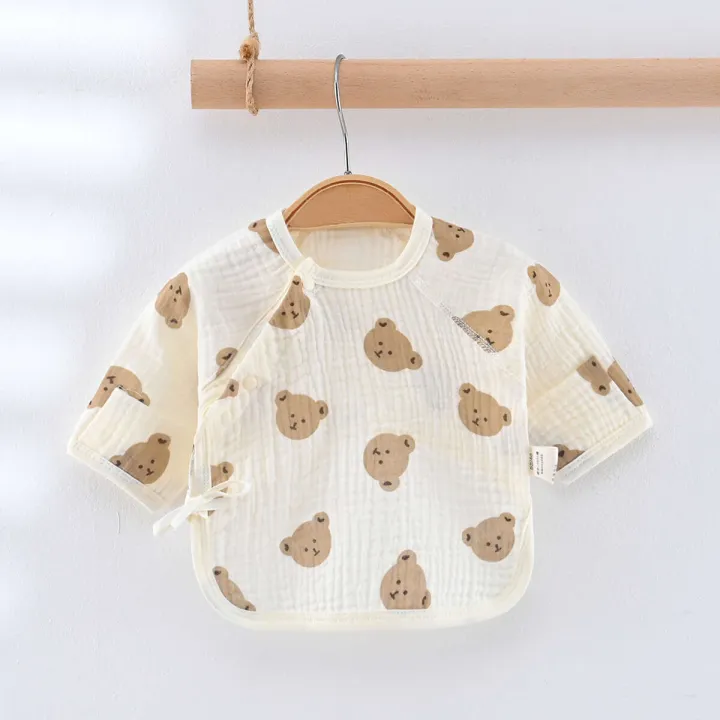 %5BSummer%5D%20Double%20layered%20gauze%20half%20back%20jacket%202024%20new%20Class%20A%20100%25%20cotton%20boneless%20baby%20clothes%20-%20Image%203