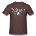 2021 fashion graphic T-shirt Anime Death Note logo (2) short sleeve casual men O-neck 100% cotton t shirt top. 