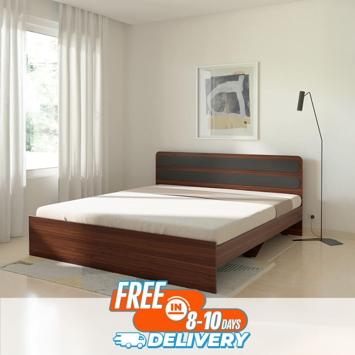 Nice%20Furniture%20Semi%20Box%20Khat,%20Sellena%20Engineered%20Wood%20King%20Size%20Bed%20without%20storage%20(Antique+%20Black%20finish)%20-%20Image%202