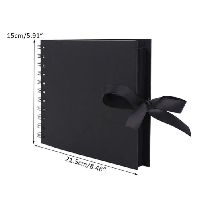 Photo%20Albums%2030%20Pages%20A4%20Craft%20Paper%20DIY%20Bowtie%20Design%20Ribbon%20Scrapbook%20Photograph%20Picture%20Album%20Memory%20Book%20Graduation%20Gift%20Amour%20zii%20-%20Image%204