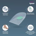Tynor Heel Cushion Silicone(Comfortable,Odorless,Pain Relief). 