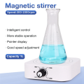 W601 Mini Magnetic Stirrer 2000RPM Adjustable Speed Lab Mixer with Brushless Motor for Laboratory & Home Use EU Plug for Laboratory & Home Use EU Plug.