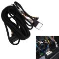 Car 16Pin 6-Meter Extended Wiring Harness Cable with Canbus For-BMW E39(01-04)/E53(01-05) Install Android Stereo Player.