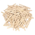 500 Pcs Wooden Ice Cream Sticks Handicarft wood Stichs. 