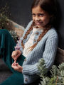 Girls Loose Fitting Soft Knit Winter Cardigan From Levin. 